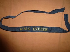 Hms exeter cap for sale  BRIGHTON
