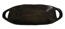 TIGELA DE MASSA DE MADEIRA VINTAGE/TIGELA DE FRUTAS 64 cm africana comprar usado  Enviando para Brazil