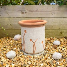 White glazed planter. for sale  LLANDYSUL