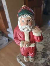 Handcarved wooden santa for sale  New Berlin