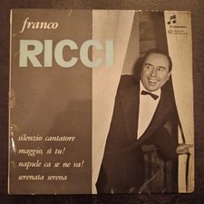 Franco ricci silenzio usato  Milano