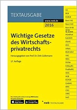 Nwb gesetzbuch wirtschaftspriv gebraucht kaufen  Deutschland