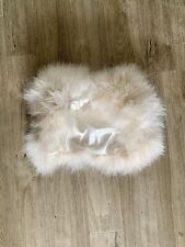 Cream feather boa for sale  WOKING