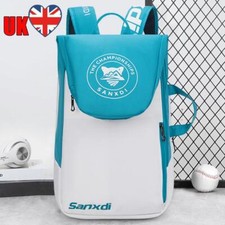 Usado, Mochila Raquete Suporta 3 Raquetes Grande Capacidade Padel Raquetes (Azul) comprar usado  Enviando para Brazil