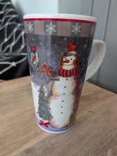 Jumbotasse 400ml schneemann gebraucht kaufen  Hamburg