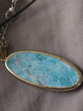 Larimar necklace pendant for sale  Reseda