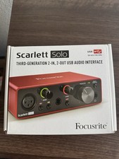 focusrite solo scarlett for sale focusrite solo scarlett for sale El Dorado Hills