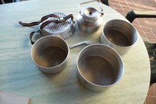 Kochgeschirr camping aluminium gebraucht kaufen  Meißen-Umland