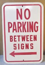Vtg parking signs for sale  Lowell