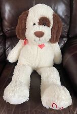 Usado, Walmart Creme Marrom Claro Filhote de Cachorro Patch Grande 36” Pelúcia Flexível Coração Pé Promo comprar usado  Enviando para Brazil