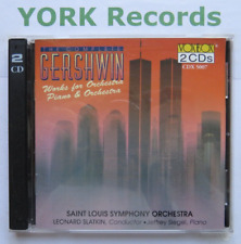 GERSHWIN - The Complete Gershwin Piano & Orchestra SLATKIN - Ex 2 CD Set Vox Box comprar usado  Enviando para Brazil