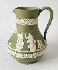 Wedgwood green jasperware for sale  SHEFFIELD