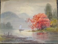Pittura acquerello originale usato  Spedire a Italy