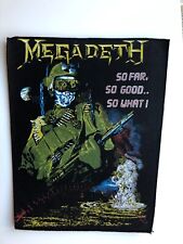 Megadeth backpatch rückenaufn gebraucht kaufen  Ofterdingen
