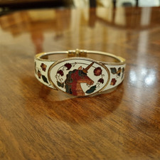 Bracciale acciao smalto usato  Italia