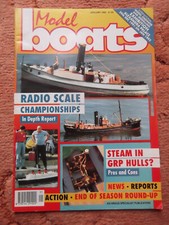 Revista Model Boats janeiro 1992 Usado, mas em estado usado sem plano comprar usado  Enviando para Brazil