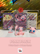 Pacote Pokémon Rosa 🎀 1x Pokemon Rosa + 2x Cartões Bônus Fofos/Rosa/Roxos Caixa Cega comprar usado  Enviando para Brazil