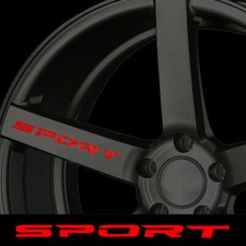 4x Adesivo Gráfico de Corrida para Aros de Carro SPORT Cubo de Roda Decalque Faixa Acessórios Automáticos, usado comprar usado  Enviando para Brazil