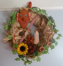 Herbstkranz strohkranz haustü gebraucht kaufen  Zierenberg