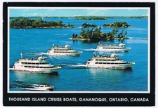 Cartão postal Thousand Island Cruise Boats Gananoque Ontario comprar usado  Enviando para Brazil