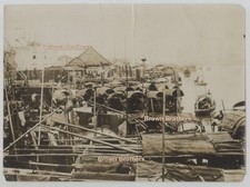Fotos de ponte pontão vintage de 1900–10 canais e rios barcos de pesca porcelana (5p) comprar usado  Enviando para Brazil