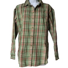 Camisa Lauren Ralph Lauren Feminina SP Black Label Verde Xadrez Sarja Botão para cima comprar usado  Enviando para Brazil
