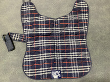 "Chaqueta vintage Burberry Nova Check azul marino para perro abrigo para perro talla 18"" 45 cm en muy buena condición" segunda mano  Embacar hacia Mexico