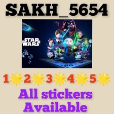 TODOS OS ADESIVOS 1-2-3-4-5 ⭐ Mono_poly_go (envio super rápido) (álbum de star wars) comprar usado  Enviando para Brazil