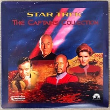 Usado, STAR TREK The CAPTAINS COLLECTION Laserdisc 3 Disc LD w/ Exclusive Trading Cards comprar usado  Enviando para Brazil