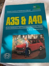 A35 a40 owners for sale  BOSTON