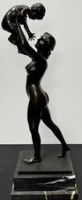 Bronzefigur mutter kind gebraucht kaufen  Berlin