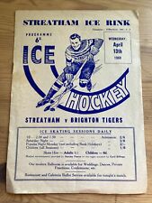 1960 ice hockey for sale  IPSWICH