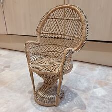 Rattan wicker peacock for sale  OKEHAMPTON