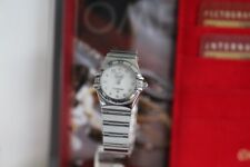 Relógio Omega Constellation feminino 15667600 moldura e mostrador de diamante 12 meses WTY comprar usado  Enviando para Brazil