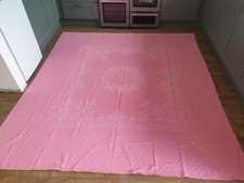Vintage pink jacquard for sale  PRESTATYN