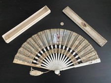 Beau ancien éventail d'occasion  Hettange-Grande