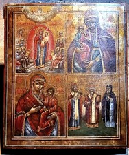 Antica icona russa usato  Padru