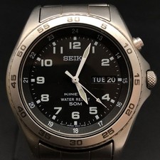 Seiko kinetic wristwatch for sale  ROMFORD