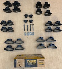 THULE Clamp-On Factory Cross Bar Mount Ski Rack Conjunto de 4 C-23 a C-37 VOCÊ ESCOLHE comprar usado THULE Clamp-On Factory Cross Bar Mount Ski Rack Conjunto de 4 C-23 a C-37 VOCÊ ESCOLHE comprar usado  Enviando para Brazil