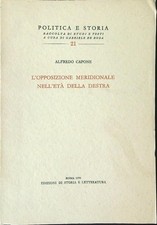 Opposizione meridionale nell usato  Italia