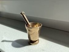 Antiquität messing mörser gebraucht kaufen  Lage
