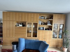 Schrankwand massive bauweise gebraucht kaufen  München