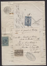 Collection tax stamps d'occasion  Expédié en Belgium