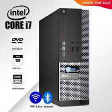 Computador desktop Dell PC i7, até 32GB de RAM, HDD SSD 14TB, Windows 11/10, DVD-RW comprar usado  Enviando para Brazil