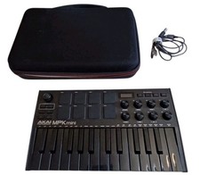 Controlador de teclado Akai MPK Mini MK3 25 teclas - Preto com estojo e cabo comprar usado  Enviando para Brazil