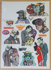 Face large stickers for sale  BEXLEYHEATH