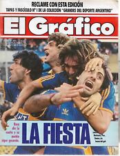 CAMPEÓN BOCA JUNIORS 1998 - Revista El Gráfico Argentina segunda mano  Argentina 