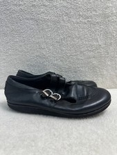 Kickers black leather for sale  WATFORD