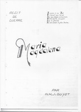 Récit inédit maria d'occasion  Antibes