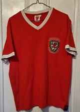 Wales retro shirt for sale  DEESIDE